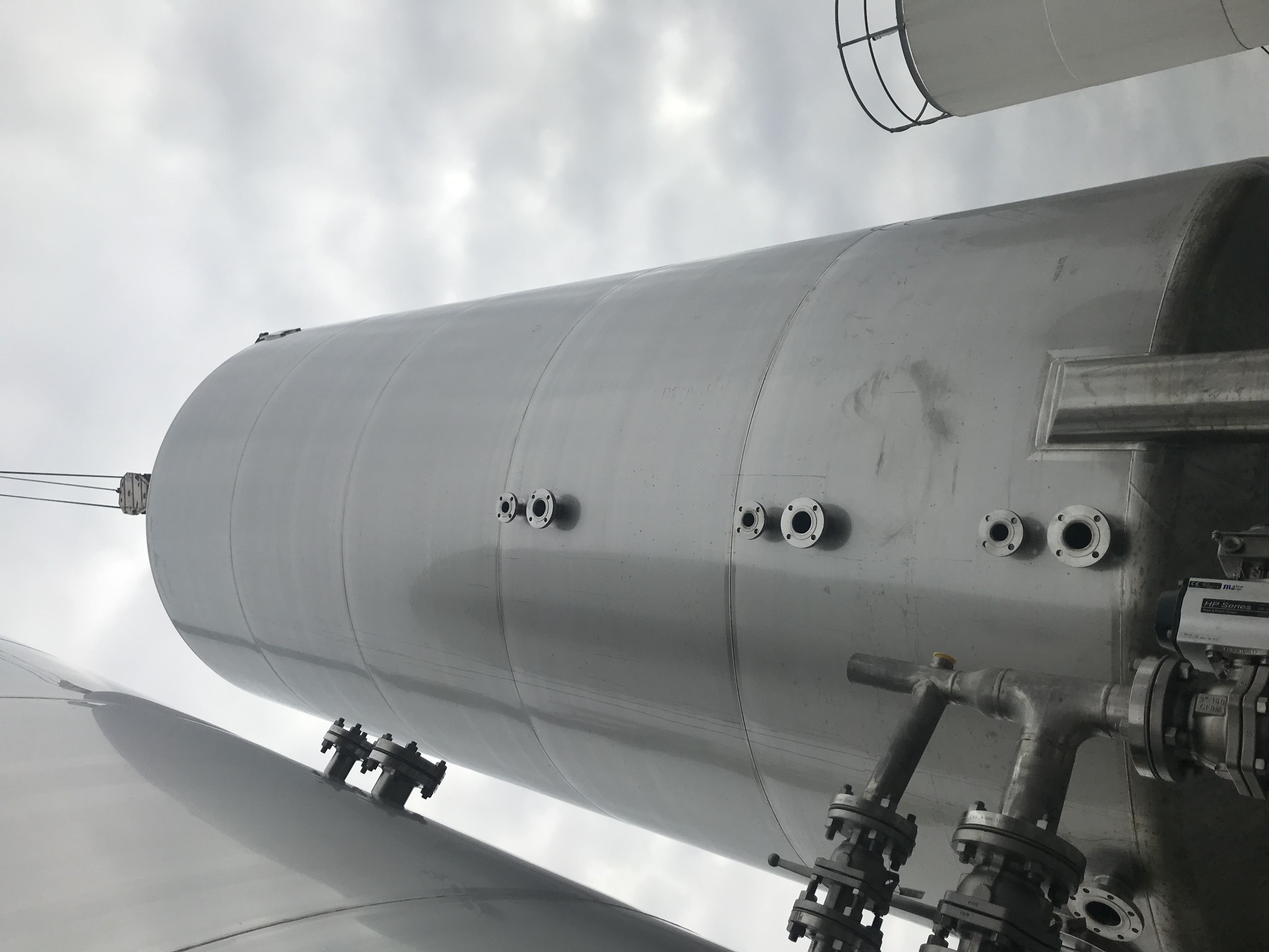 JJ Richards oily water separation plant — reaction tank and filter press